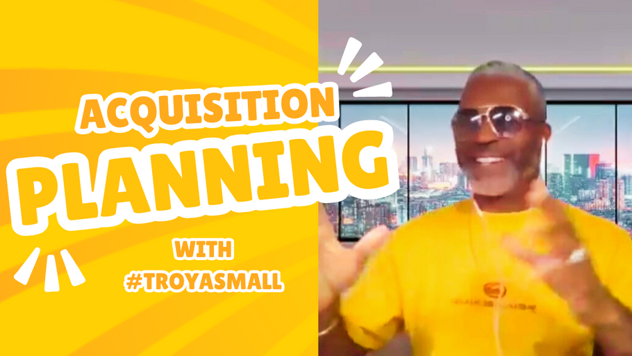 FAR- Federal Acquisition Regulation Part 7 - Acquisition Planning with #TROYASMALL