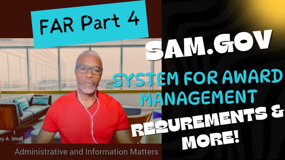 FAR Part 4 - Administration and Information Matters